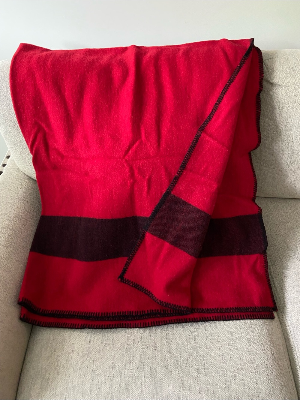 Vintage 100% Wool Blanket.